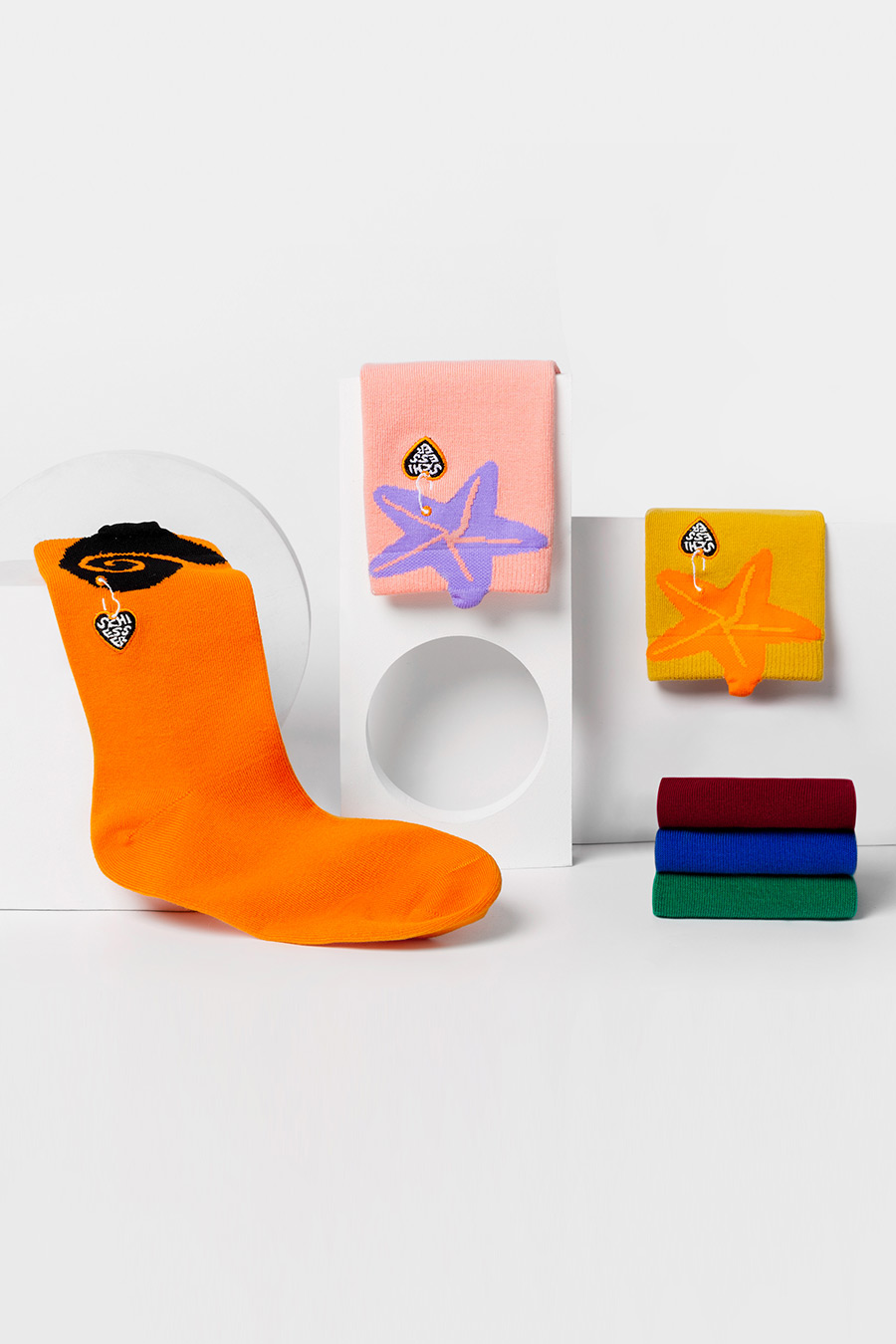 SCHIESSER 2024 S/S Ladies's Anti-Bacterial Printed Socks (3pcs pack）
