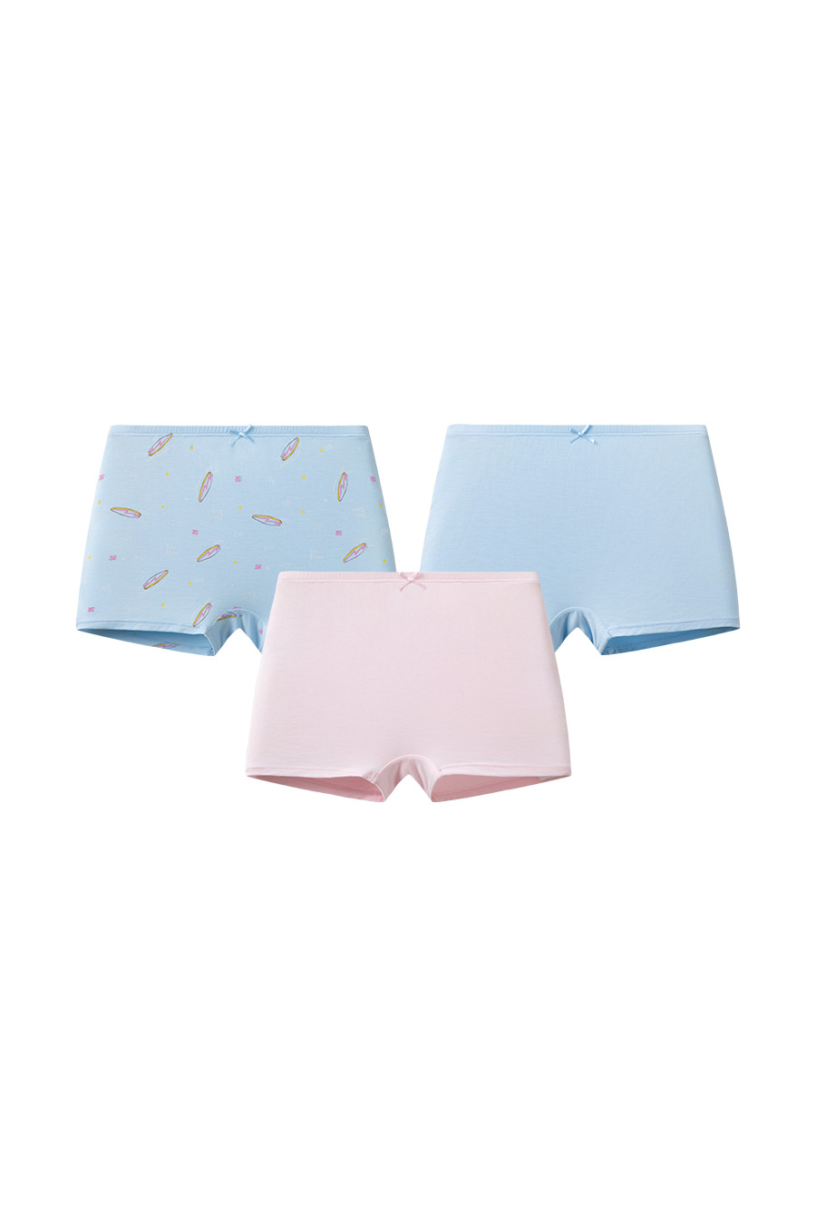 SCHIESSER Girl's Modal Skin-Friendly Hipster Panties (3pcs Pack)