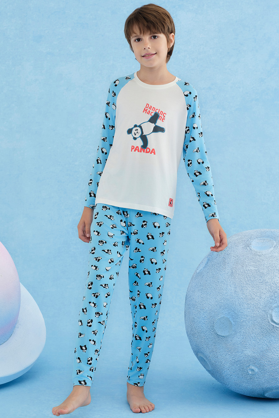 SCHIESSER 2025 F-W Boy's Modal Printed Sleepwear Homewear Set
