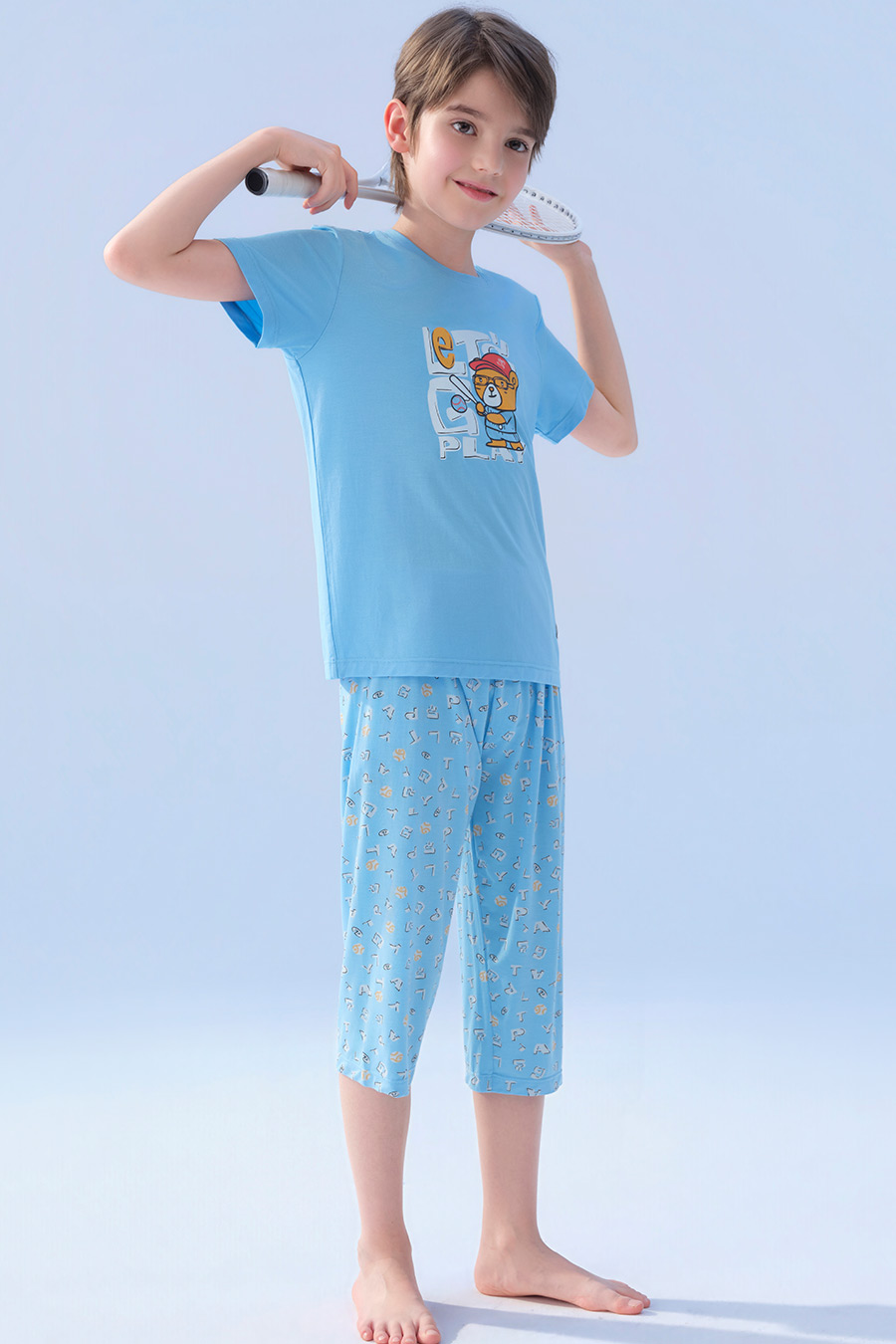SCHIESSER 2026 S-S Boy's Modal Super Hero Printed Homewear Set
