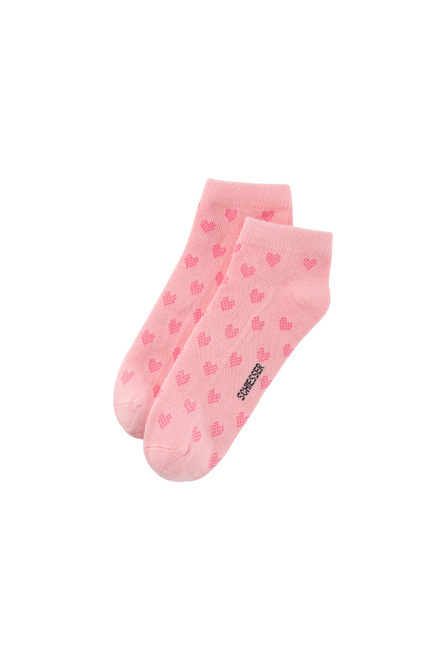 SCHIESSER/舒雅童装女童棉质透气提花短筒袜船袜3F/16307K