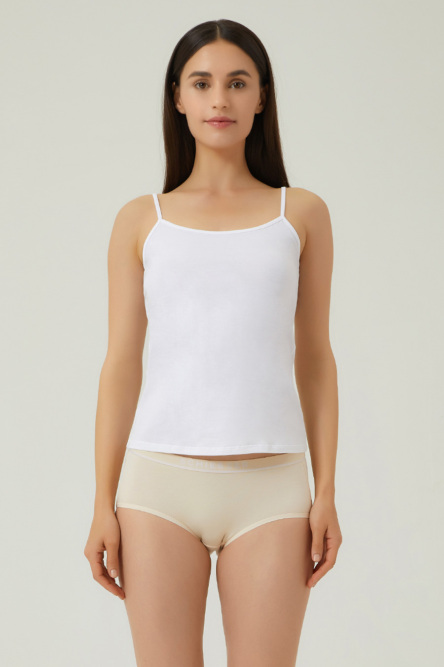 SCHIESSER/舒雅2021新品男女情侣抗菌舒美棉抑菌平角内裤E0/18706T