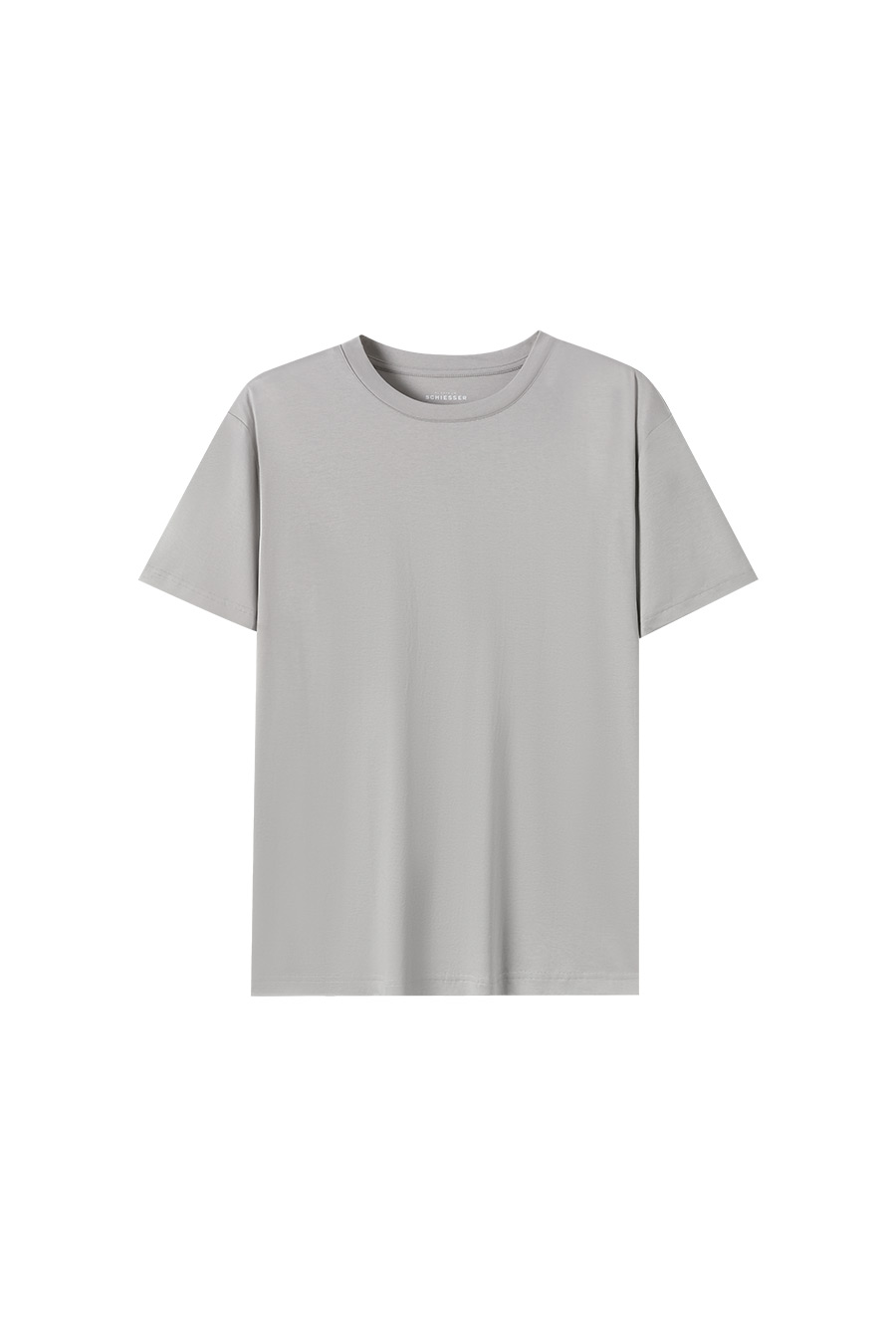 SCHIESSER舒雅铂雅24年早春新品男士60S液氨棉莫代尔桑蚕丝T恤