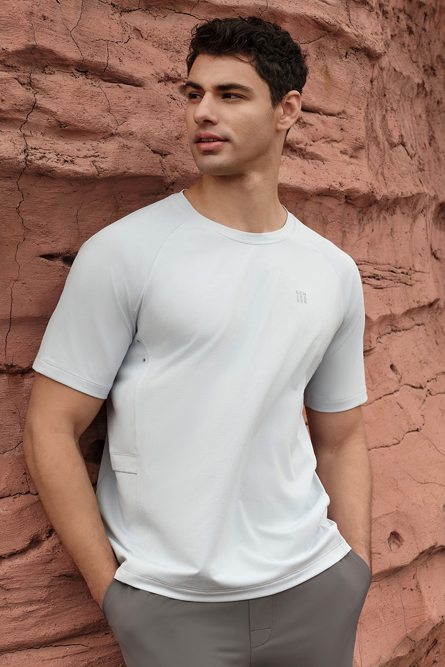 SCHIESSER舒雅26早春新品男士5A抑菌吸濕速幹透氣運動短袖上衣T恤